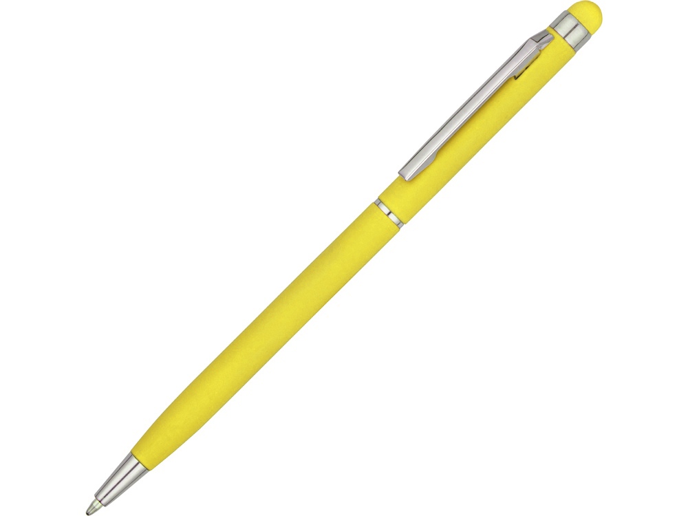 картинка Ручка-стилус металлическая шариковая Jucy Soft soft-touch