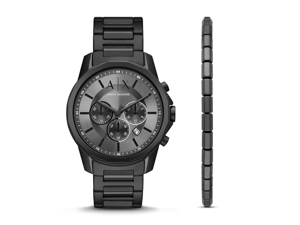 картинка Подарочный набор: часы наручные мужские с браслетом 