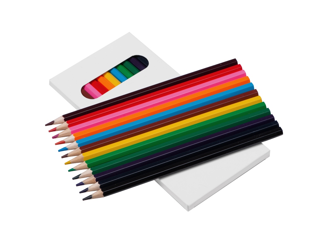 картинка Набор из 12 шестигранных цветных карандашей Hakuna Matata
