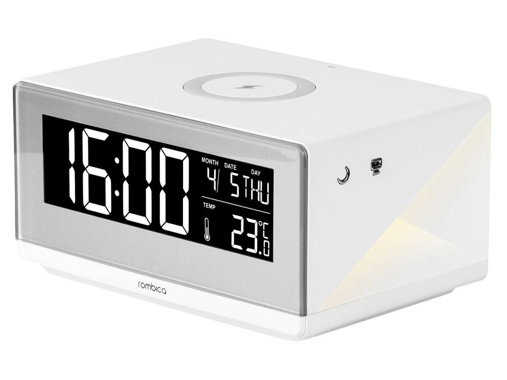 картинка Часы с беспроводным зарядным устройством Timebox 2 