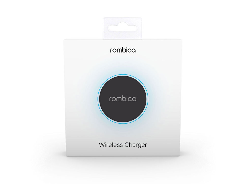 картинка Беспроводное зарядное устройство NEO Core Quick c быстрой зарядкой с логотипом Rombica 