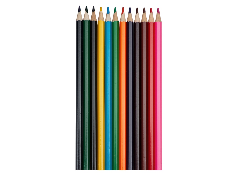 картинка Набор из 12 шестигранных цветных карандашей Hakuna Matata 