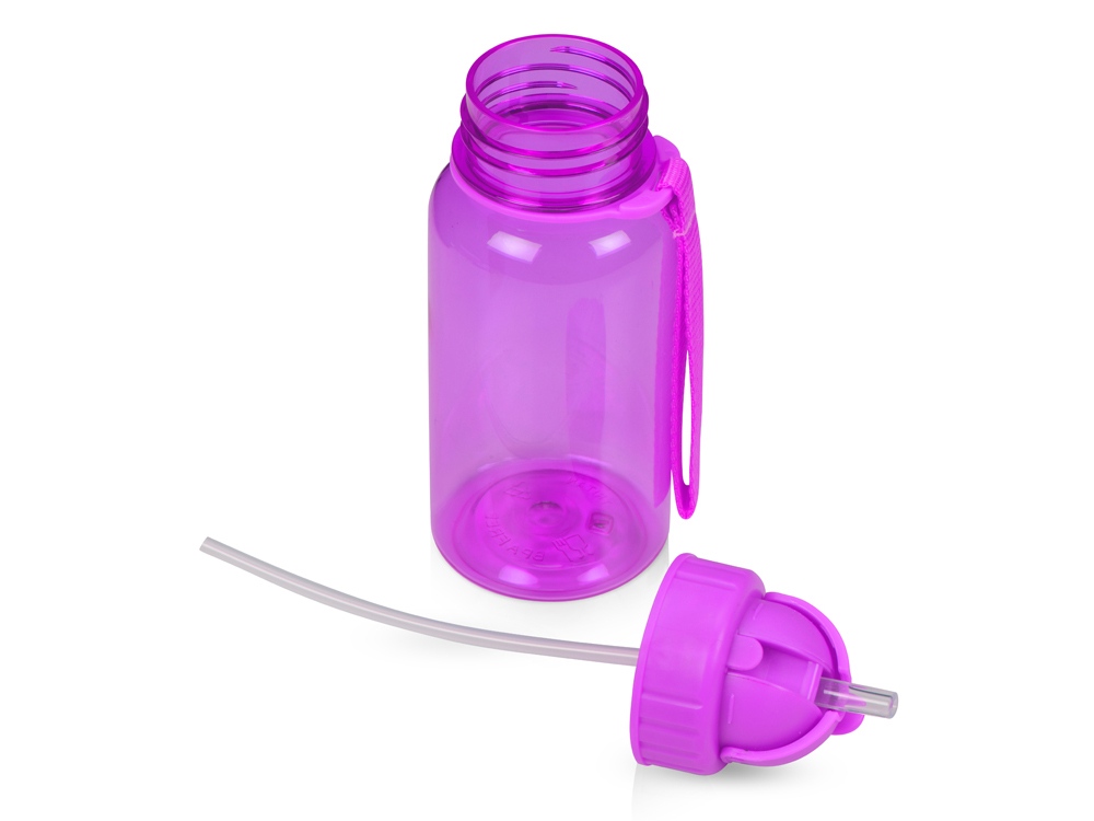 картинка Бутылка для воды со складной соломинкой Kidz