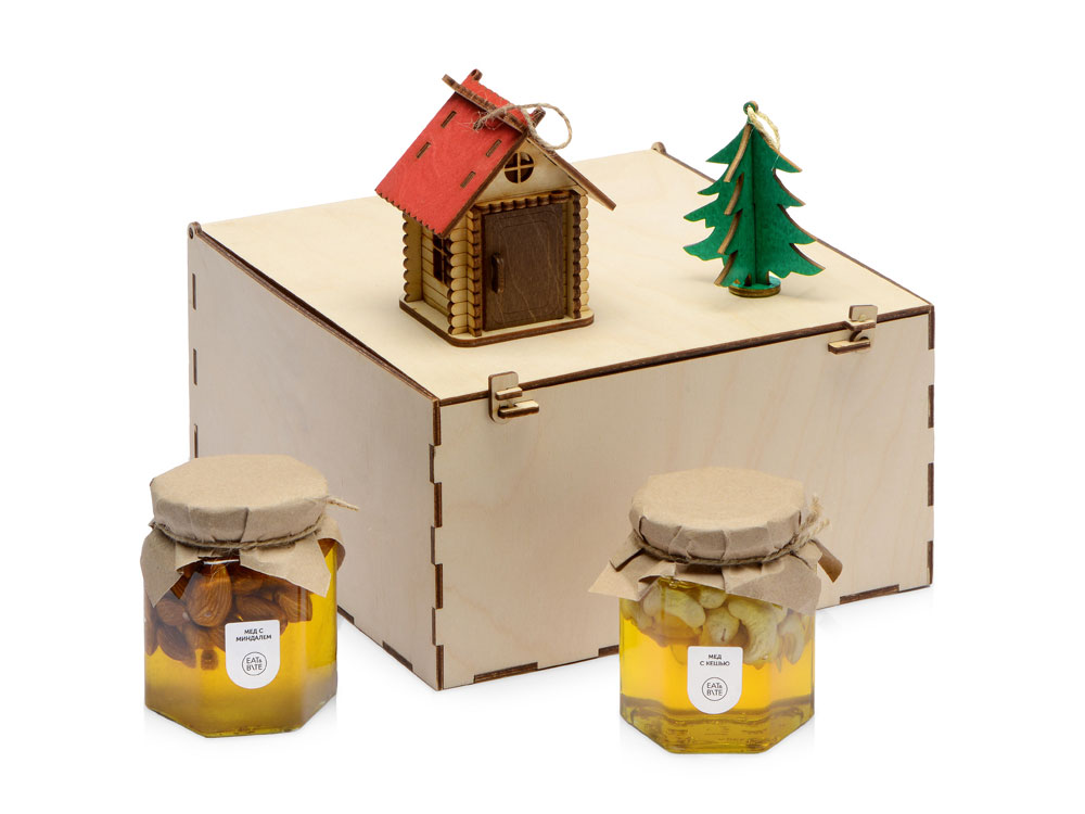 картинка Подарочный набор Decoration Deluxe с двумя видами меда 