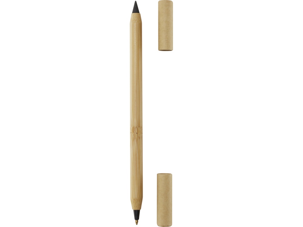 картинка Ручка бамбуковая шариковая и вечный карандаш Samambu 