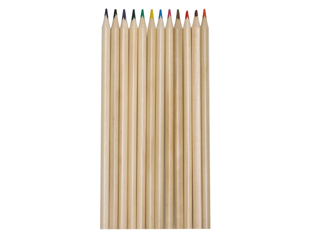 картинка Набор из 12 трехгранных цветных карандашей Painter 