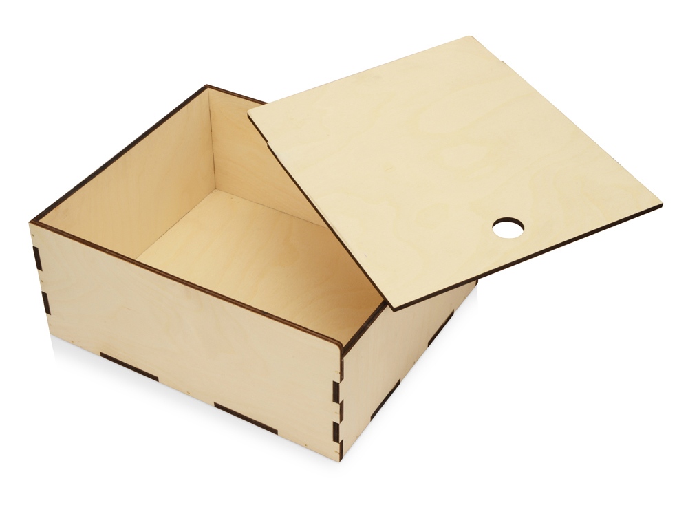 картинка Деревянная подарочная коробка-пенал, L 