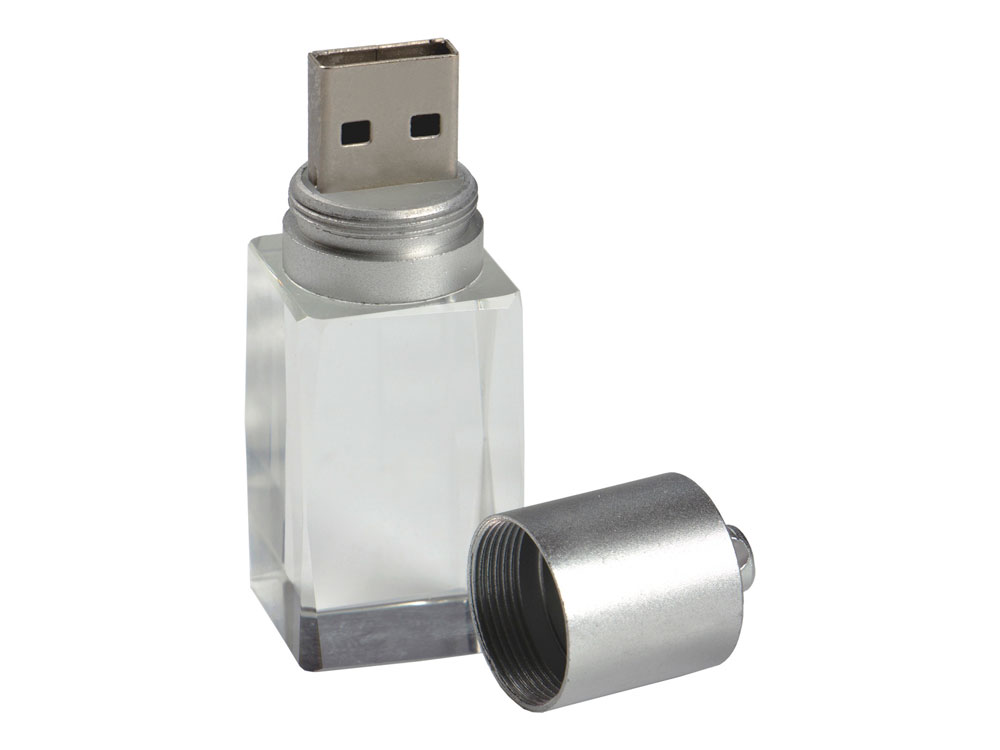 картинка USB 2.0- флешка на 16 Гб в виде большого кристалла 