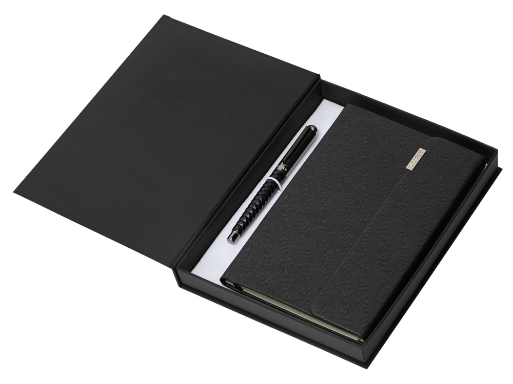 картинка Подарочный набор Tactical Dark: блокнот А5, ручка роллер