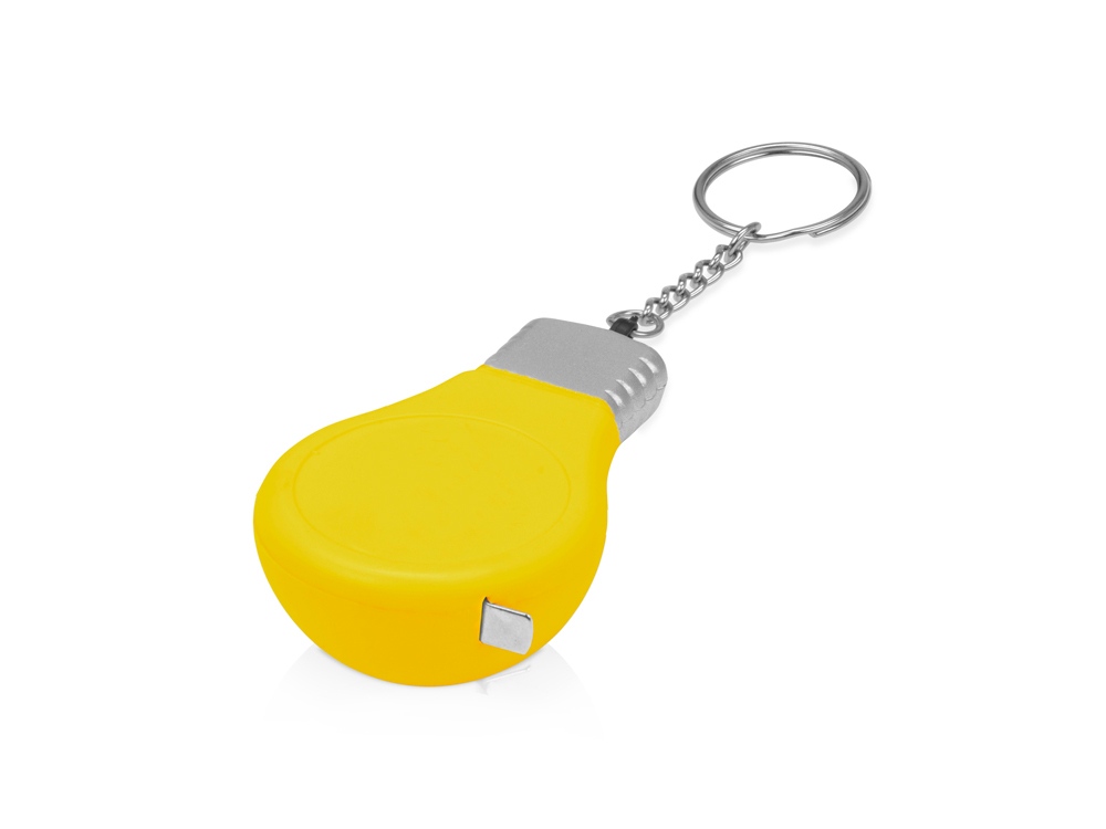 картинка Брелок-рулетка для ключей Лампочка, 1м 