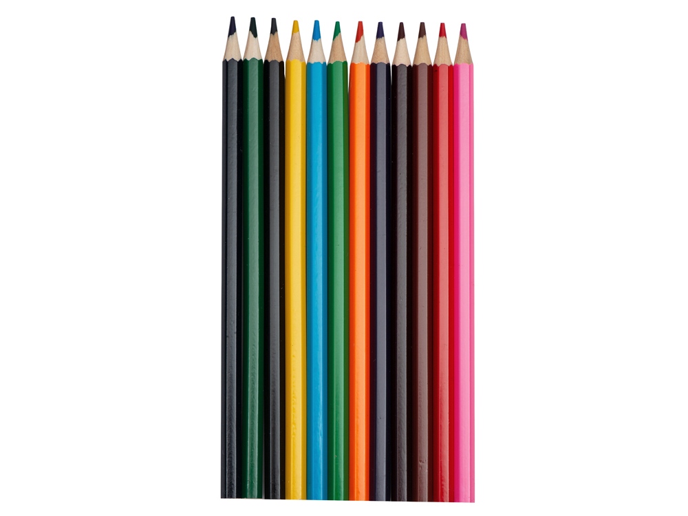 картинка Набор из 12 шестигранных цветных карандашей Hakuna Matata