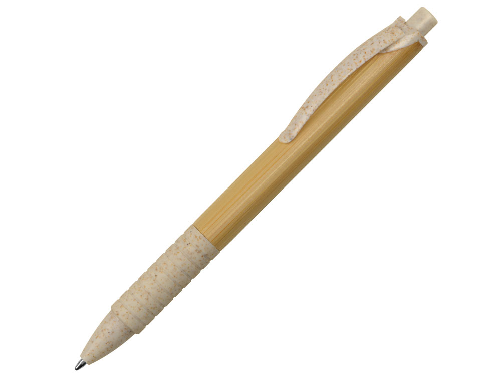 картинка Ручка из бамбука и переработанной пшеницы шариковая Nara 