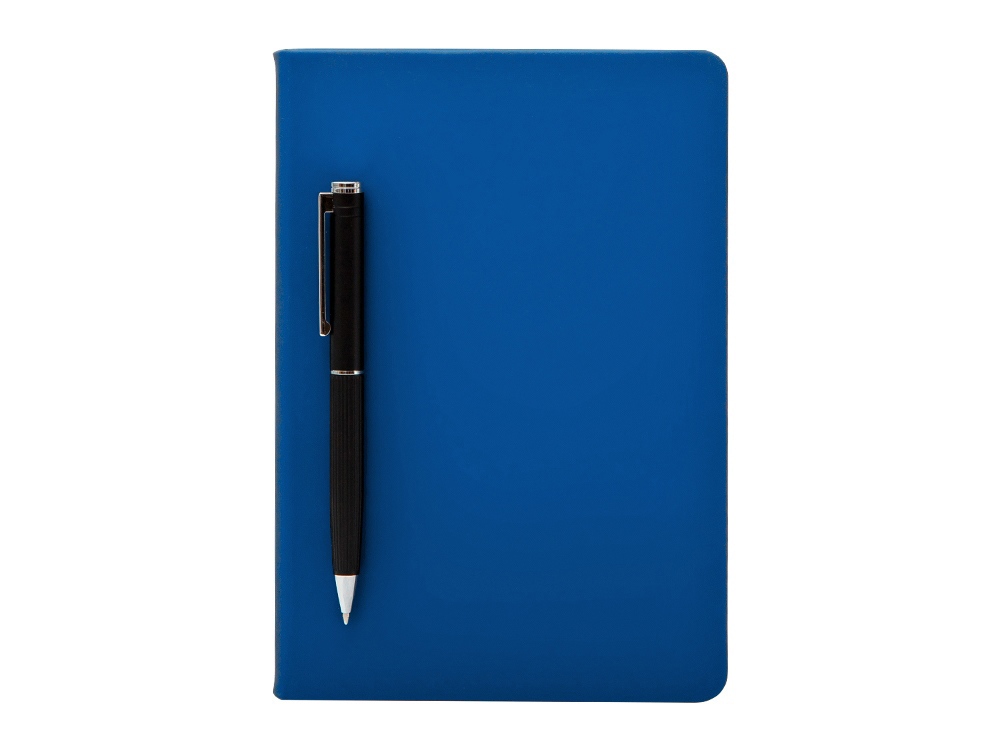картинка Бизнес-блокнот А5 С3 soft-touch с магнитным держателем для ручки 