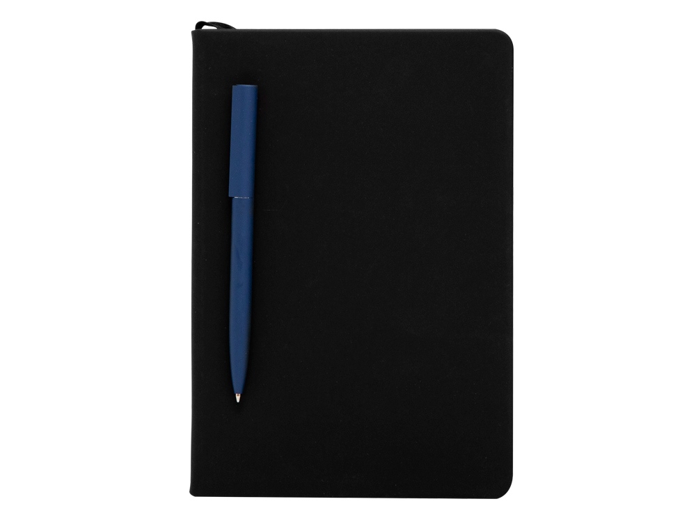 картинка Бизнес-блокнот А5 С3 soft-touch с магнитным держателем для ручки